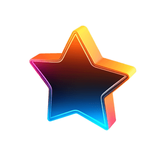 Símbolo de valoración en estrellas del sistema de calificación de usuarios en una plataforma de criptomonedas confiable